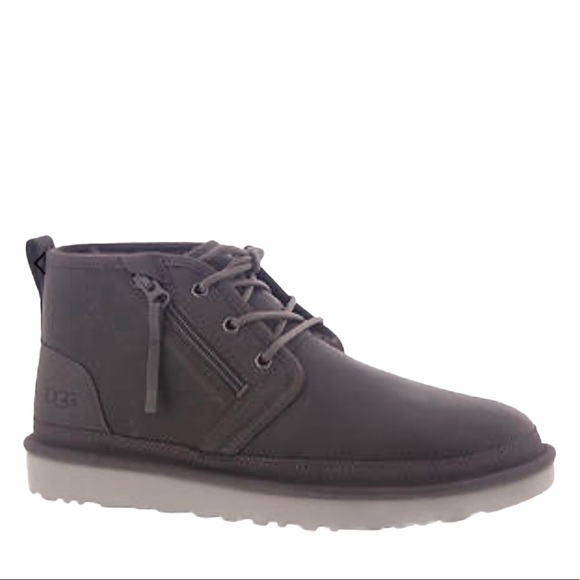 Ugg Neumel Zip Dark Grey chukka boot - Picture 8 of 8